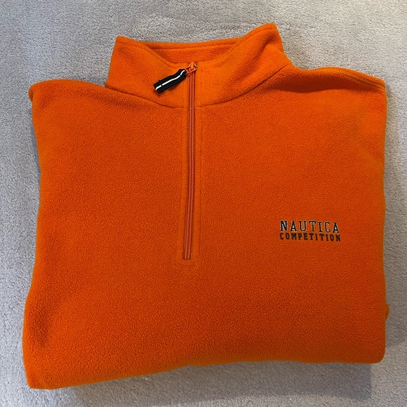 Orange Nautica Fleece - Picture 2 of 5